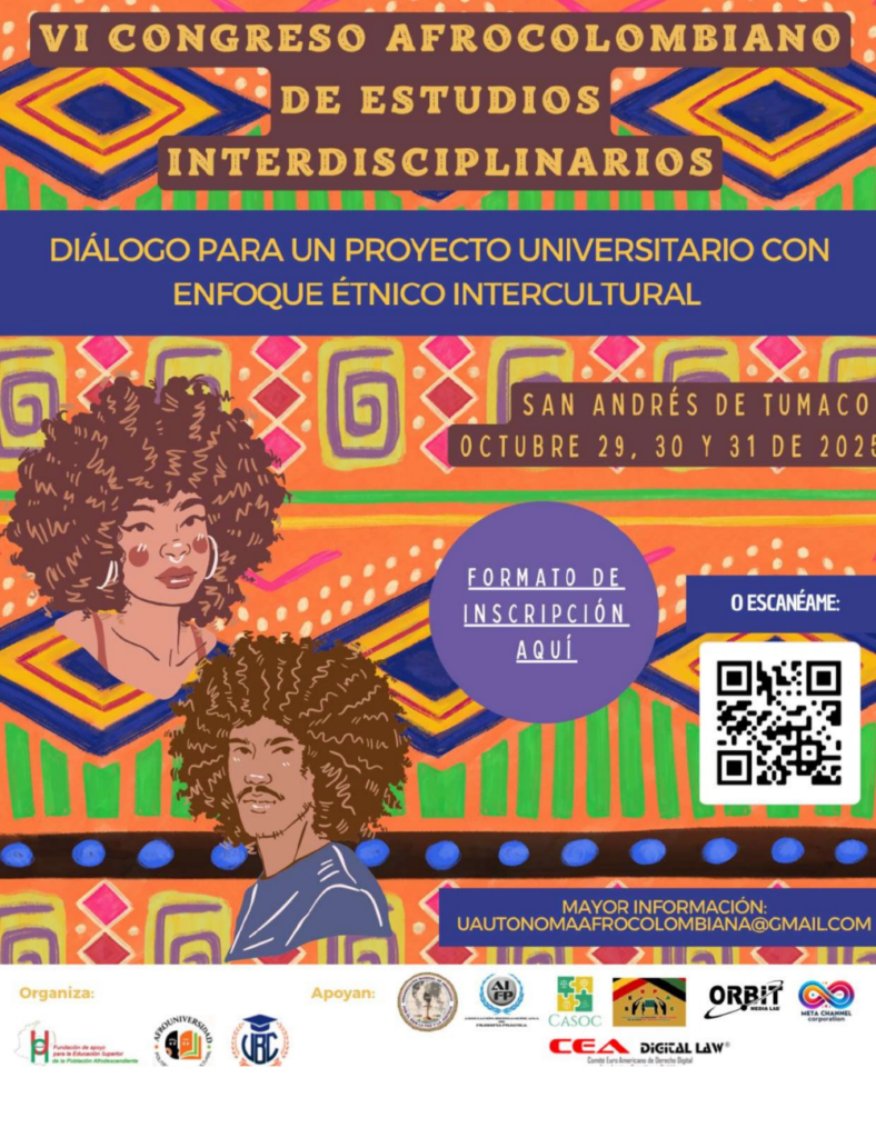 VI Congreso Afrocolombiano de Estudios Interdisciplinarios