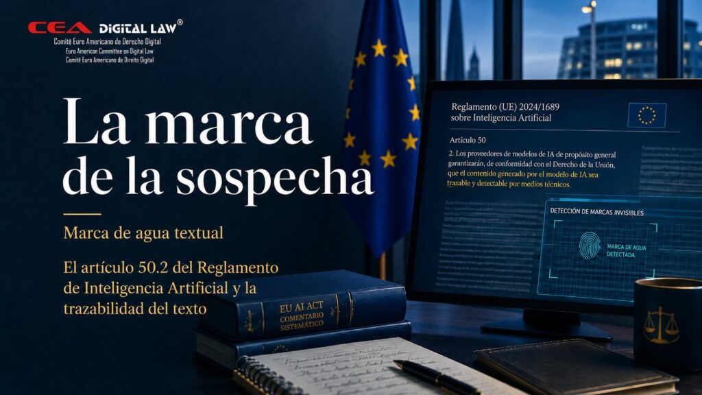 La marca de la sospecha. Watermarking sin control