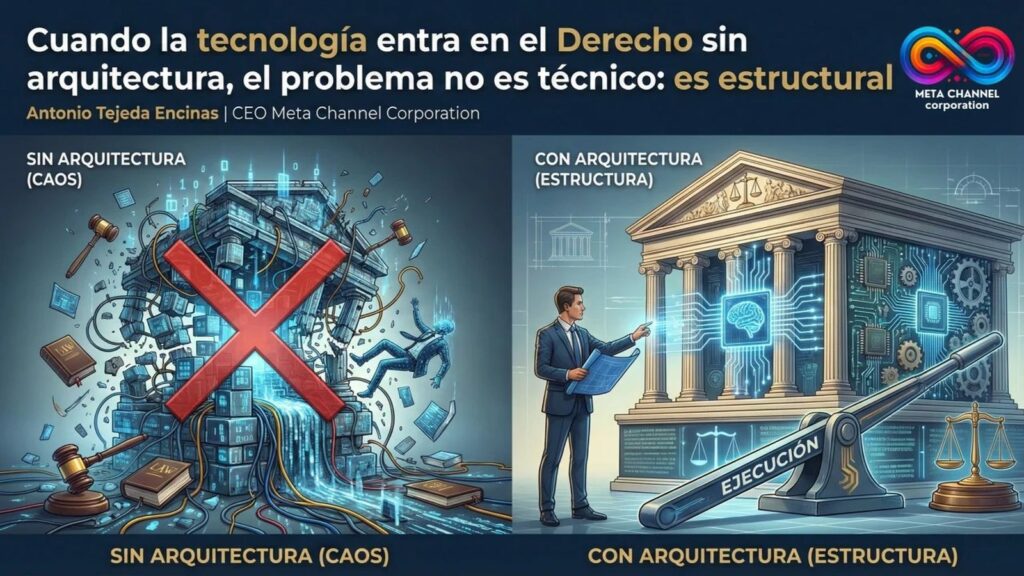 Tecnología sin arquitectura legal: El riesgo estructural en la era de la IA